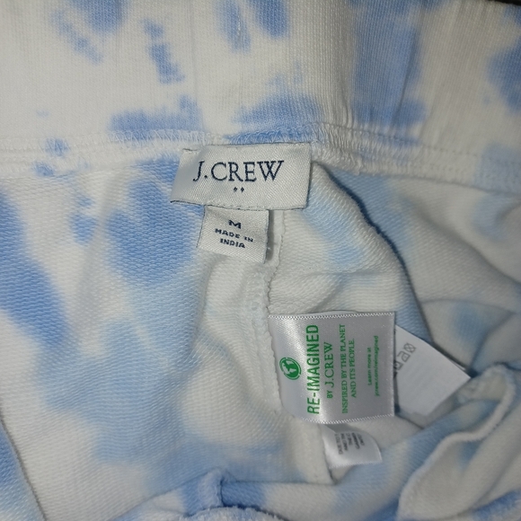 J. Crew Tie Dye Jogger Sweatpants Women's Size Medium - Picture 2 of 5
